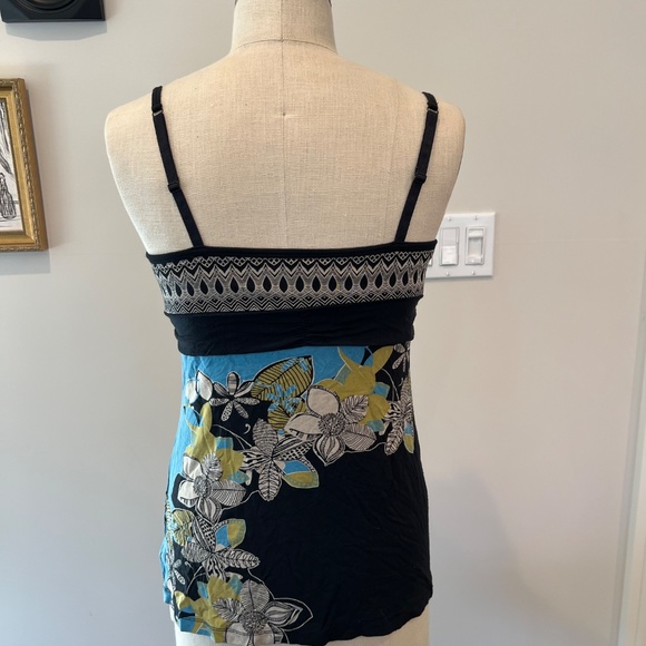 Athleta Sphagetti Strap Floral Top - Picture 2 of 4